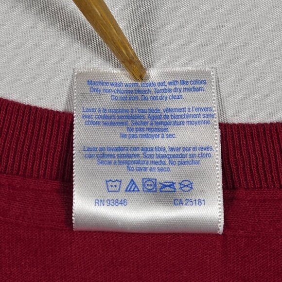 Donnie Ray Crawford Tribute Tee 2XL Red Gildan Double Sided Graphic 1987–2012 - Picture 14 of 16